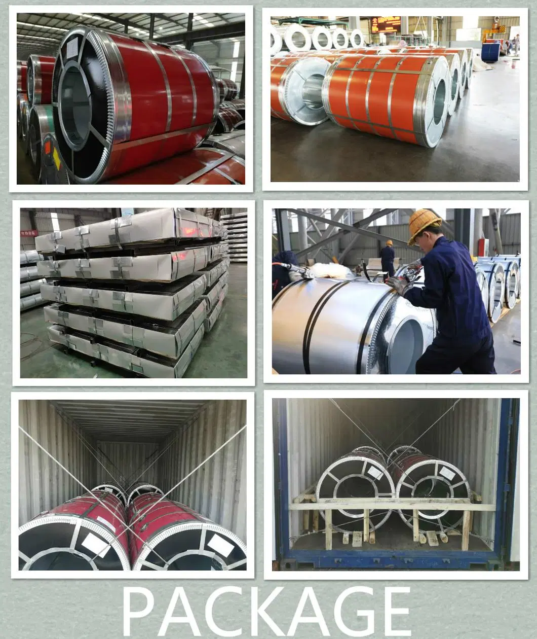 Highly Durable Package Well Hot Dipped Cold Rolled Pure Aluminum Color Coated Aluminum/Galvanzied/Galvalume/Prepainted Steel Sheet/ Coil with Factory Price